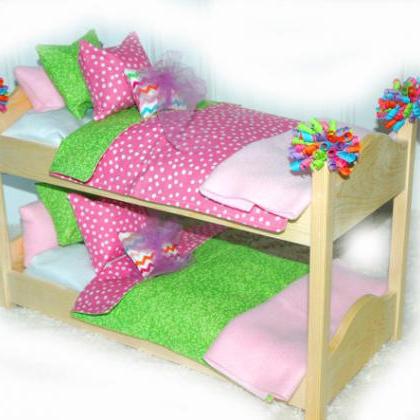 Double Doll Bunk Bed - Cotton Candy Doll Bunk Bed..