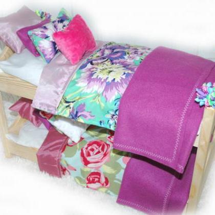Double Doll Bunk Bed - Lilac Garden American Girl..