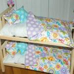 Doll Bunk Bed - Bunk Bed With Girls Only Bedding -..