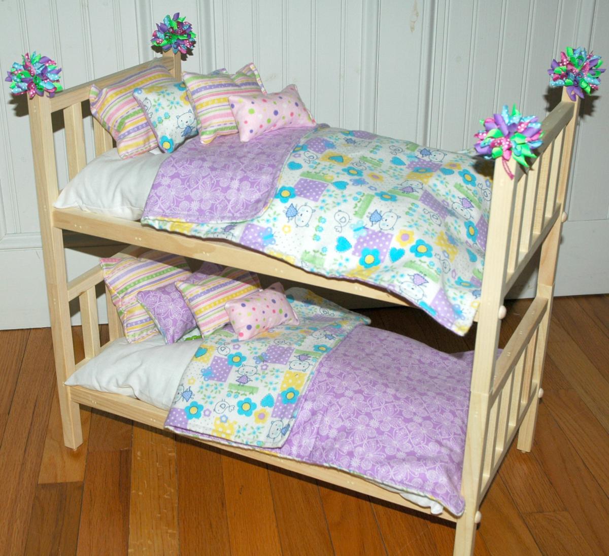 cheap american girl doll beds